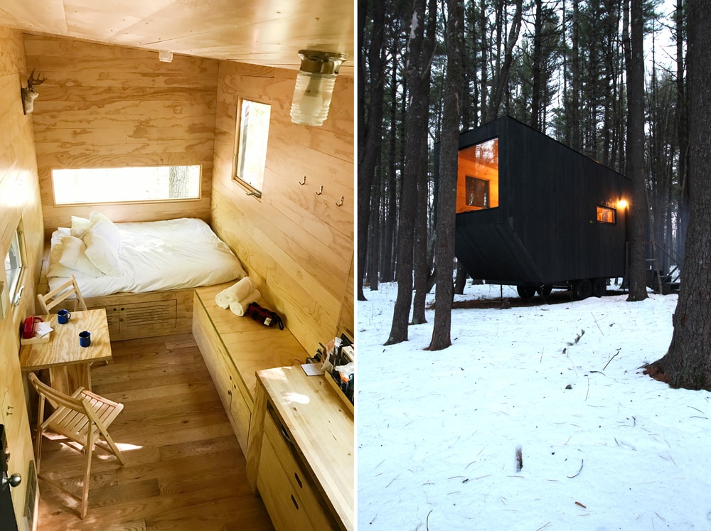 Getaway House Tiny Cabins In The Woods Escape Brooklyn