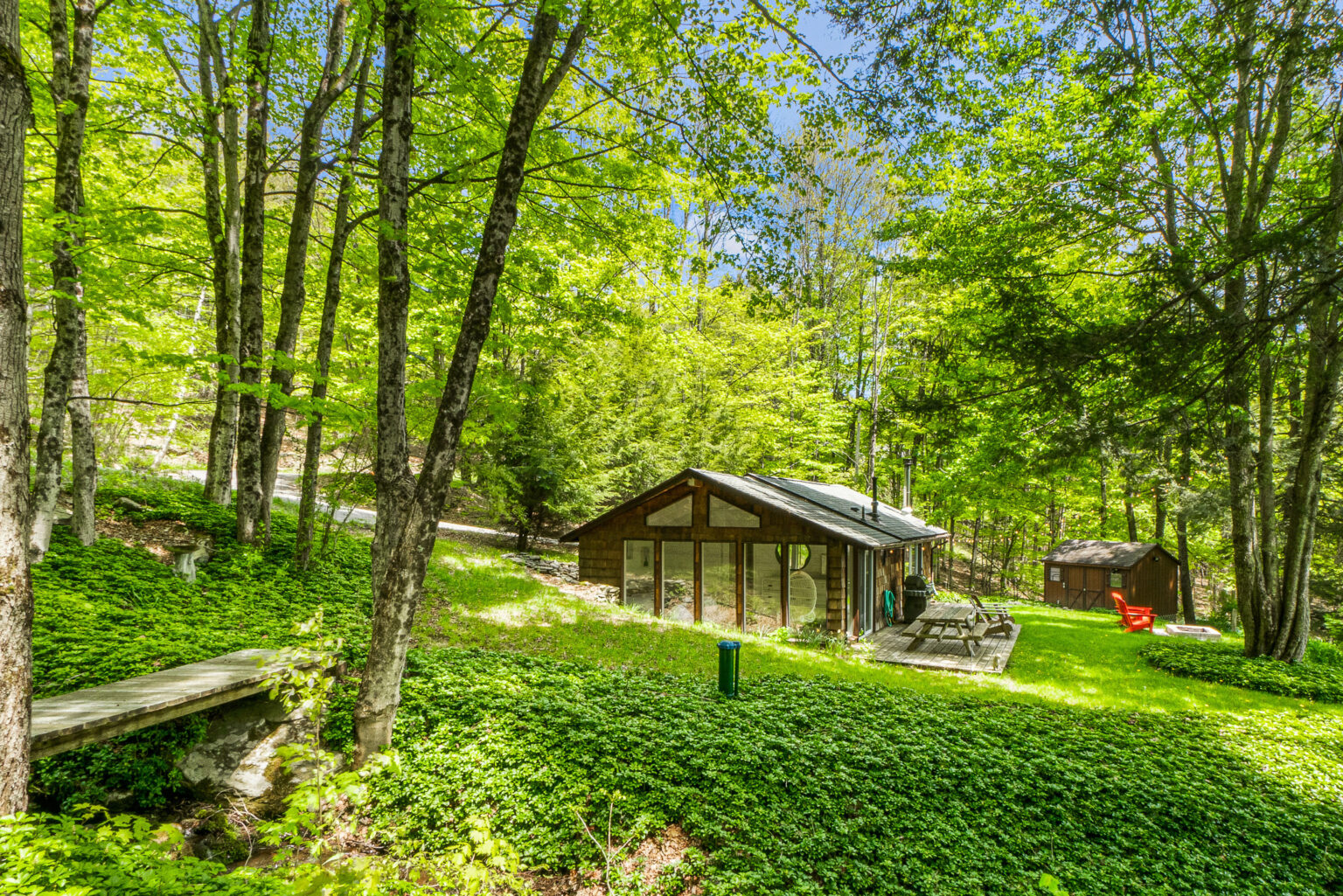 A Modern Log Cabin in Catskill, NY ESCAPE BROOKLYN